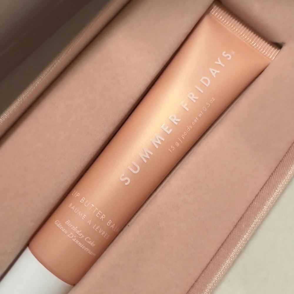 BNIB Summer Fridays Butter Balm in Birthday Cake